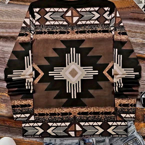 Western vintage eagle print t-shirt - Picture 3 of 4